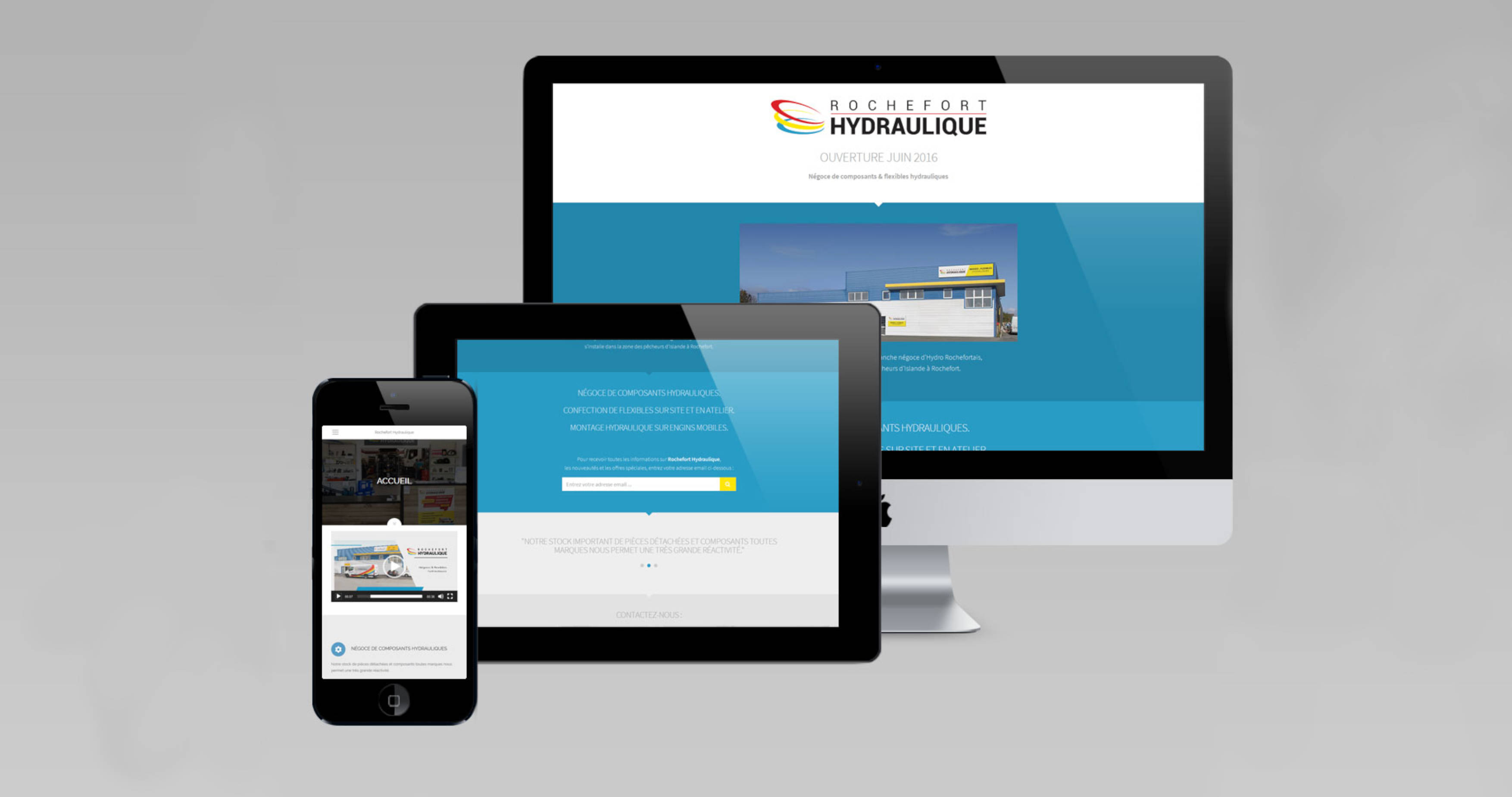 Site Web Rochefort Hydraulique